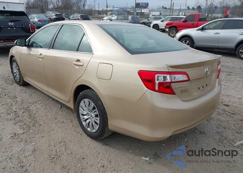 2012 Toyota Camry Le from USA, damaged, VIN 4T1BF1FK9CU008550